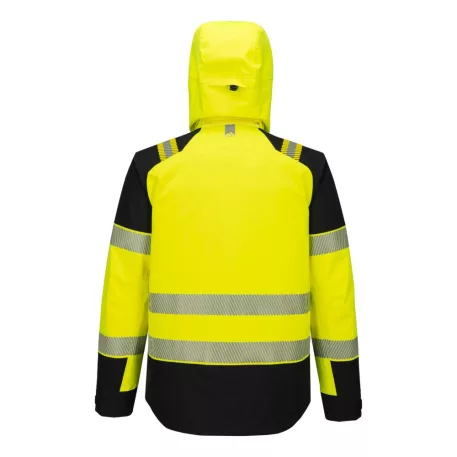 Portwest PW3 Hi-Vis esőkabát (3L) (sárga/fekete 3XL)