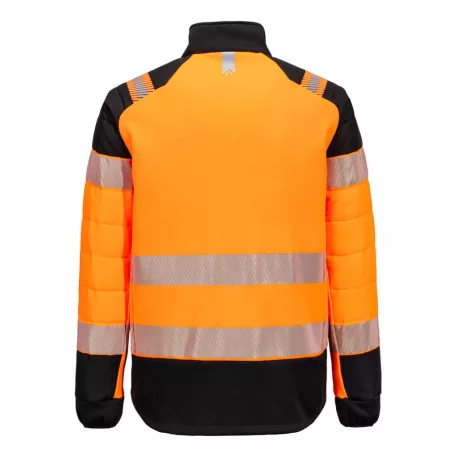 Portwest PW3 Hi-Vis Hybrid Baffle kabát (narancs/fekete L)