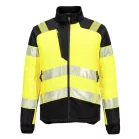 Portwest PW3 Hi-Vis Hybrid Baffle kabát (sárga/fekete 4XL)