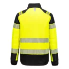 Portwest PW3 Hi-Vis Hybrid Baffle kabát (sárga/fekete S)