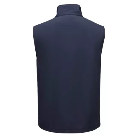 Portwest Print and Promo Softshell Gilet (2L) mellény (sötét tengerészkék M)