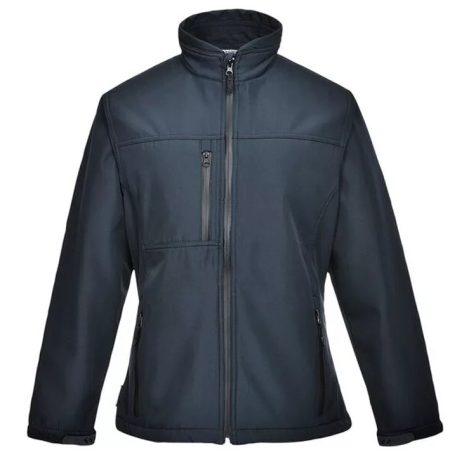Portwest Charlotte Softshell dzseki (sötét tengerészkék L)