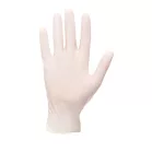 Latex Egyszerhasználatos Kesztyű Fehér M 100 db/doboz