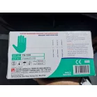 Latex Egyszerhasználatos Kesztyű Fehér M 100 db/doboz