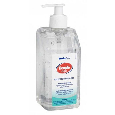 Brado Kézfertőtlenítő Gél Influenza Ellen, 500 ml