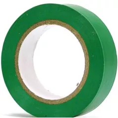 Szigetelőszalag 10 m Zöld/10 db