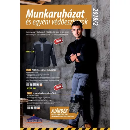 Portwest Viszonteladói A5 katalógus 2018/2 (ár nélküli változat)
