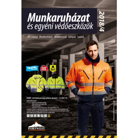 Portwest Viszonteladói A5 katalógus 2018/4