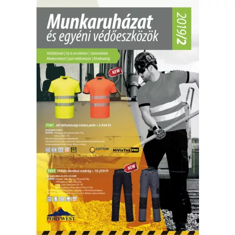 Portwest Viszonteladói A5 katalógus 2019/2