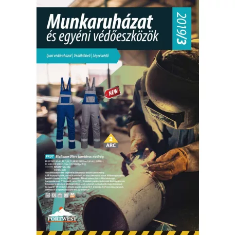 Portwest Viszonteladói A5 katalógus 2019/3 (ár nélküli változat)