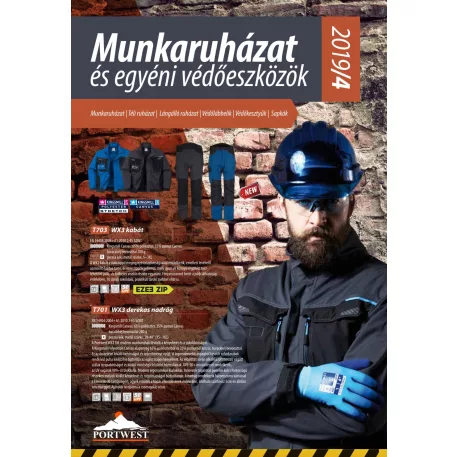 Portwest Viszonteladói A5 katalógus 2019/4 (ár nélküli változat)