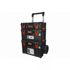  Szerszámosláda Szett1 Kerekes, Egymásra Rakható, 76.5 L Patrol Műanyag  (Z257998Pg013)