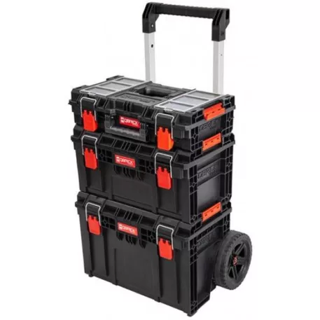 Szerszámosláda Szett2 Kerekes, Egymásra Rakható, 76.5 L Patrol Műanyag  (Z25800Pg013)