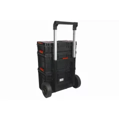   Szerszámosláda Szett2 Kerekes, Egymásra Rakható, 76.5 L Patrol Műanyag  (Z25800Pg013)