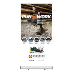 Base Run@Work Roll Up Banner