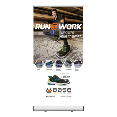 Base Run@Work Roll Up Banner