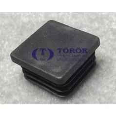 ZÁRÓDUGÓ MŰA.25X25 RECÉS/FEKETE/50 DB