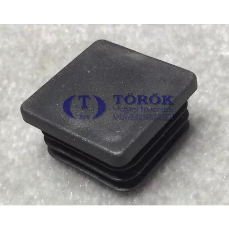 ZÁRÓDUGÓ MŰA.25X25 RECÉS/FEKETE/50 DB