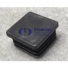 ZÁRÓDUGÓ MŰA.30X30 RECÉS FEKETE/50 DB