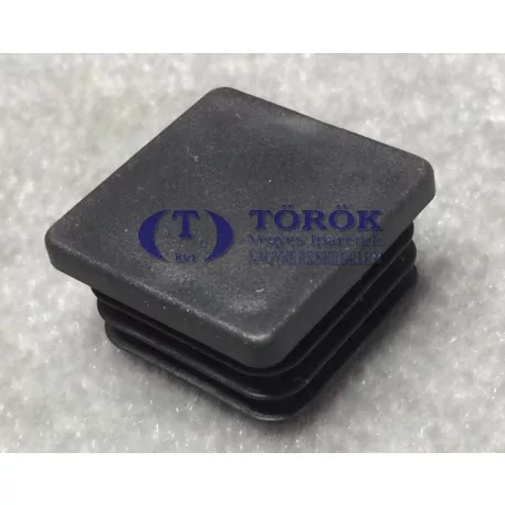 ZÁRÓDUGÓ MŰA.30X30 RECÉS FEKETE/50 DB