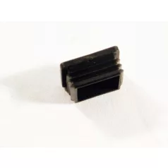   Záródugó Műanyag Zártszelvényhez 50x50 Recés Fekete/50 db