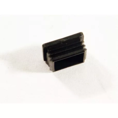 Záródugó Műanyag Zártszelvényhez 50x50 Recés Fekete/50 db