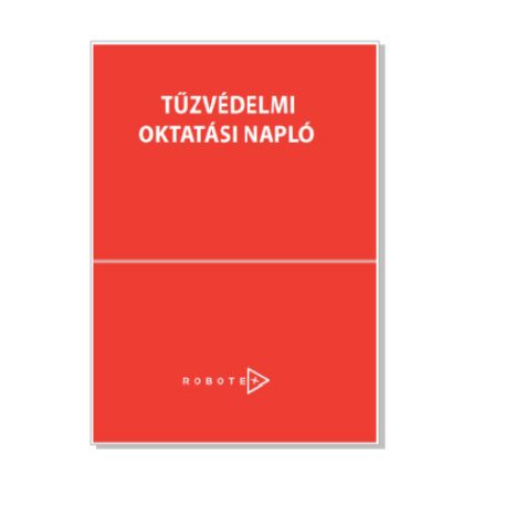 Tűzvédelmi oktatási napló