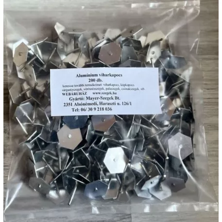 Viharkapocs Alu / 200 db 