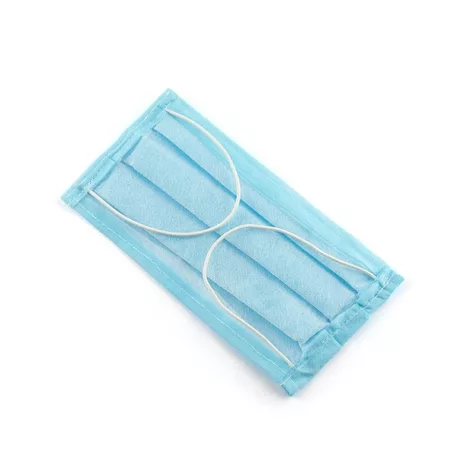 50 db Szájmaszk Kék 3 Rétegű Gumis